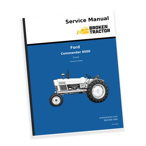 Ford 6000 Tractor Service Manual