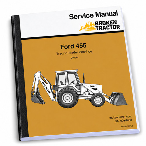 Ford 455 Industrial Tractor Service Manual
