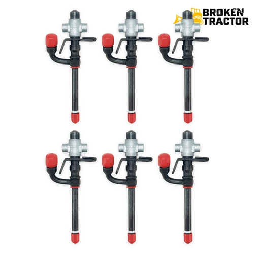 John Deere 6 Piece Diesel Injector Set - Fits 6020-SE6620