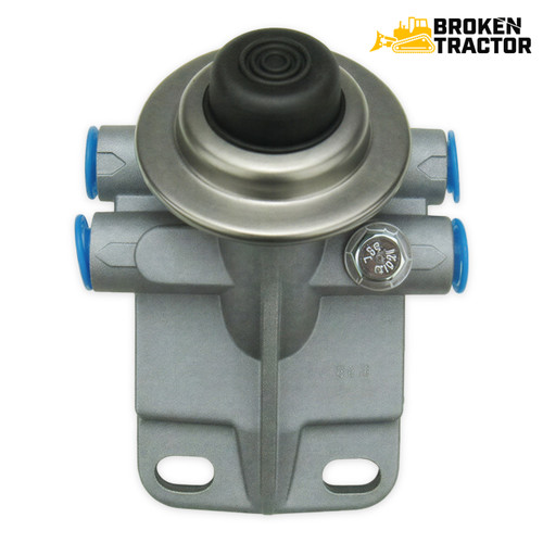 Fuel Filter Head with Primer Pump for Ford NH 7740, 8340, TB90 & more - F1NN9A384AA