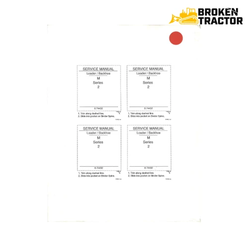 Case 580M, 580 Super M Service Manual (2,000+ Pages)