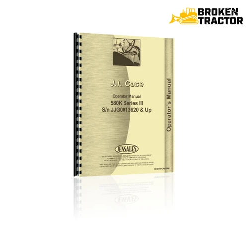 Case 580K Series III Operator's Manual (225 Pages)