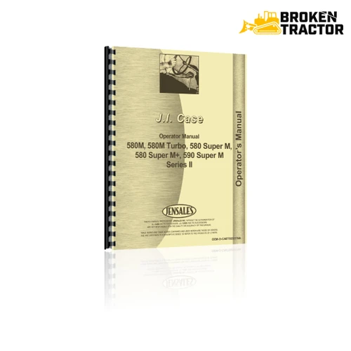 Case 580M, 580 Super M Series 2 Operator's Manual (308 Pages)