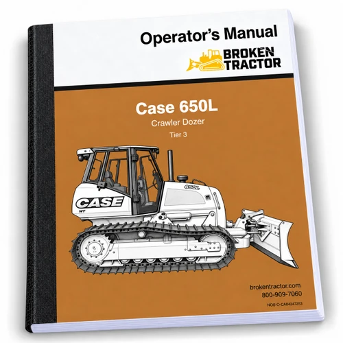Case 650L Crawler Dozer Operator's Manual (100+ Pages)