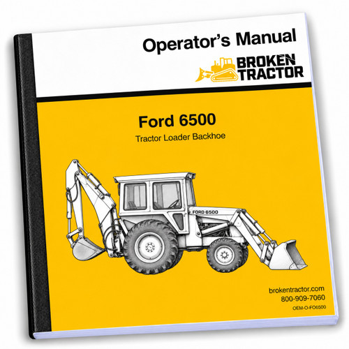 Ford 6500 TLB Operator's Manual