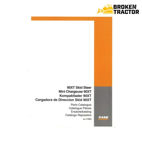 Case 90XT Skid Steer Parts Manual (S/N Before JAF0320050) (1000+ Pages)