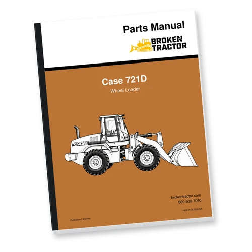 Case 721D Wheel Loader Parts Manual (600+ Pages)