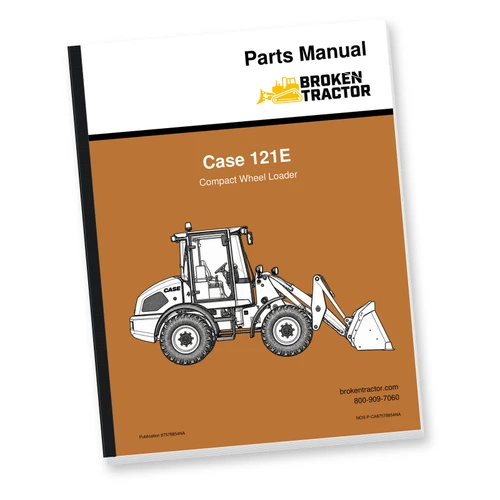 Case 121E Compact Wheel Loader Parts Manual (600+ Pages)