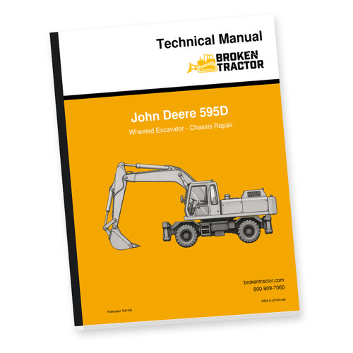 John Deere 595D Excavator Technical Manual