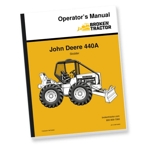 John Deere 440A Skidder Operator's Manual (68 Pages)