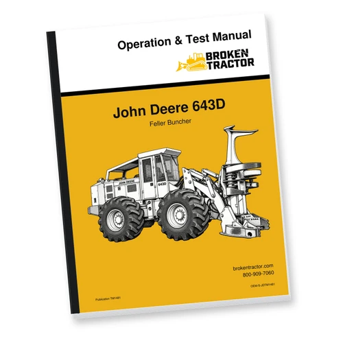 John Deere 643D Feller Buncher Service Manual
