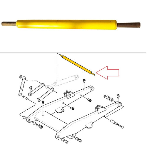 New Holland Loader Frame Cross Tube (New OEM Take-Off) -- 85801088