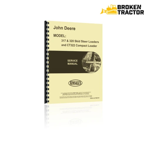 John Deere 317, 320, CT322 Skid Steer & CTL Service Manual (272 Pages)