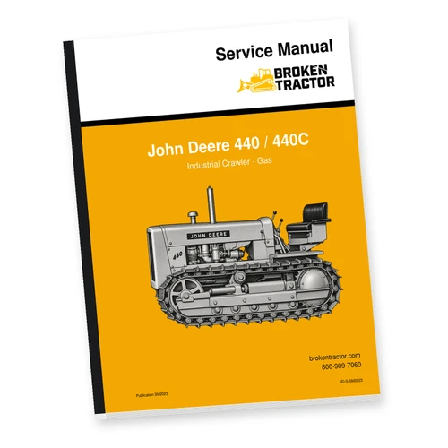 John Deere 440, 440C Crawler Service Manual (312 Pages)