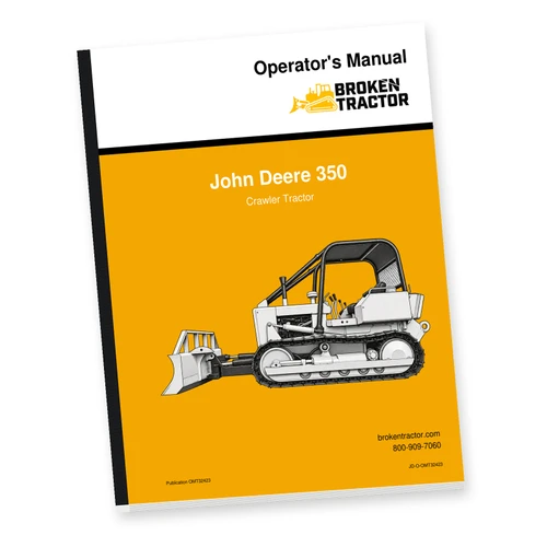 John Deere 350 Crawler Operator's Manual (84 Pages)