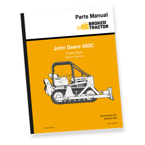 John Deere 450C Crawler Dozer Parts Manual (568 Pages)