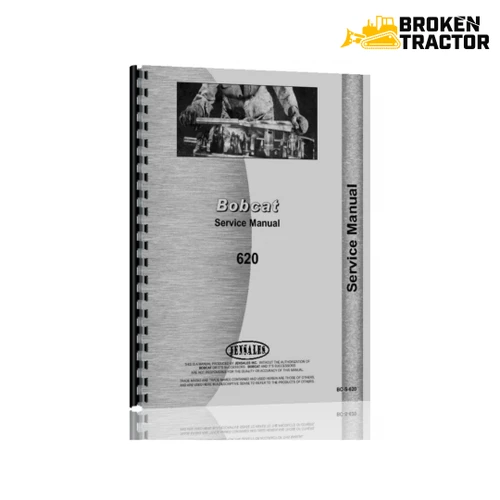 Bobcat 620 Skid Steer Service Manual (102 Pages)