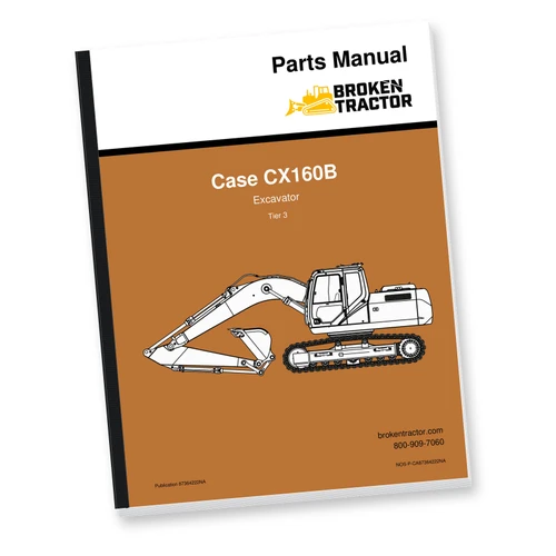Case CX160B Excavator Parts Manual (800+ Pages)