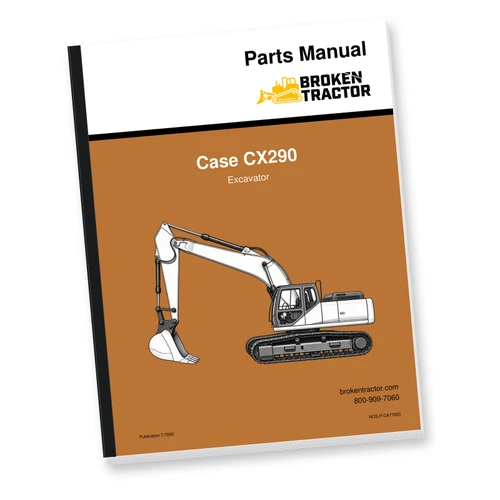 Case CX290 Excavator Parts Manual (600+ Pages)