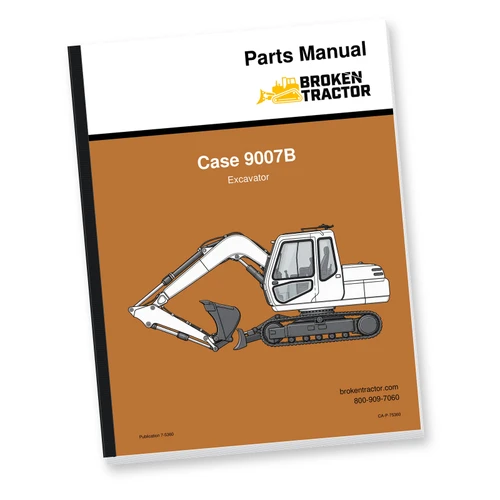 Case 9007B Excavator Parts Manual (400+ Pages)