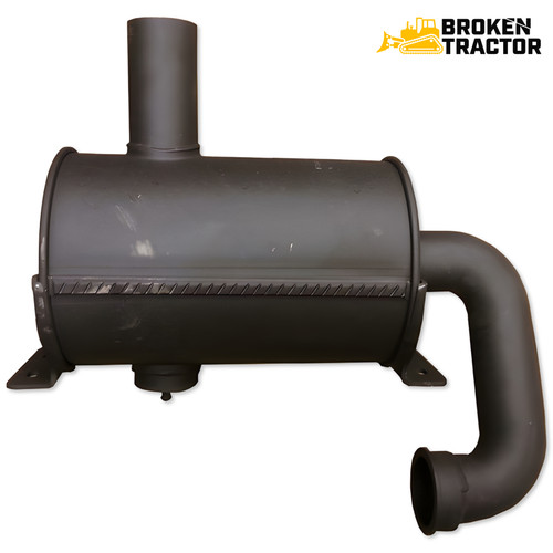 Muffler for New Holland B95B backhoe, replaces part 87474192 Muffler for New Holland B95B backhoe, replaces part 87474192