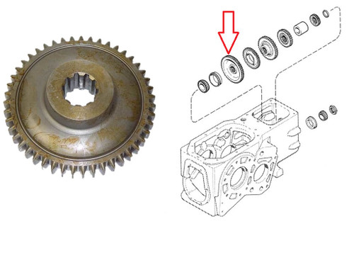 Case Backhoe 1st Gear -- A153751 | Broken Tractor