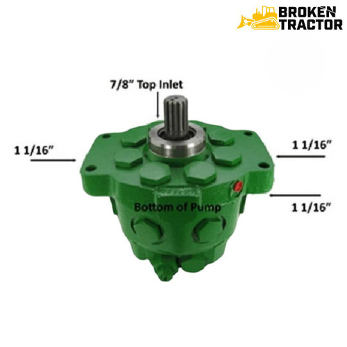 John Deere Tractor Hydraulic Pump -- AR94660 | Broken Tractor