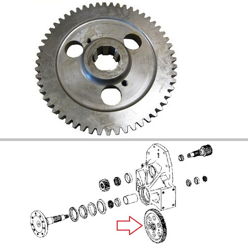 John Deere Dozer Final Drive Bull Gear 1010 -- AT13081