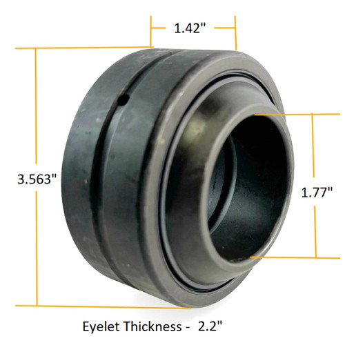 John Deere Dozer Pitch Jack to C-Frame Blade Swivel Bushing