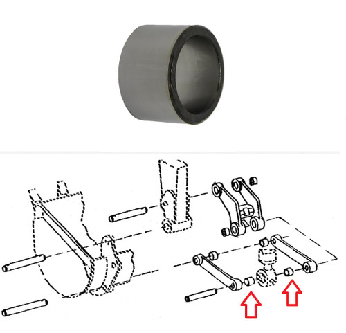 Cat 416D, 420D, 430D Backhoe Bushing, Bucket Link at Bucket End -- 9R0411