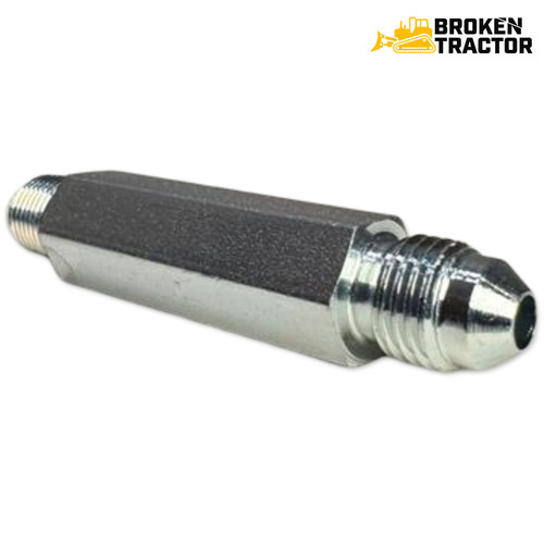 Case dozer winch hydraulic hose fitting 406091