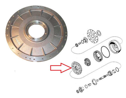 Case Loader Torque Impeller -- D48856 | Broken Tractor