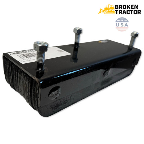 Rubber Pad for Case Backhoe Flip Over Stabilizer Plate (3-Pad Style)