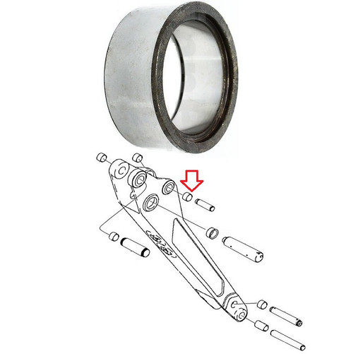 Case Backhoe Bushing, Dipper at Boom Pivot -- D151059 | Brok