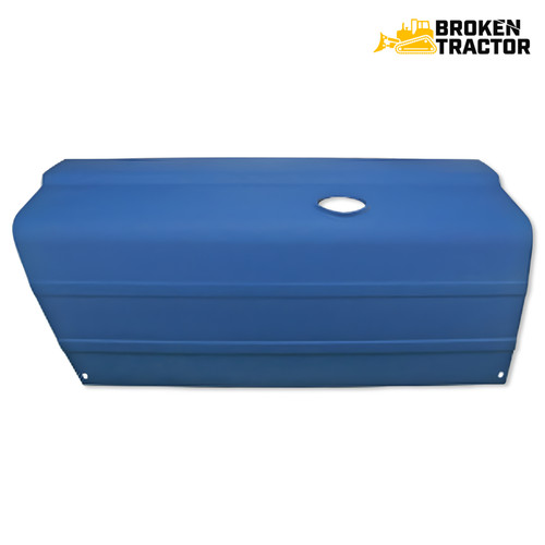 Ford Tractor Left Hood Panel -- D5NN16626B | Broken Tractor