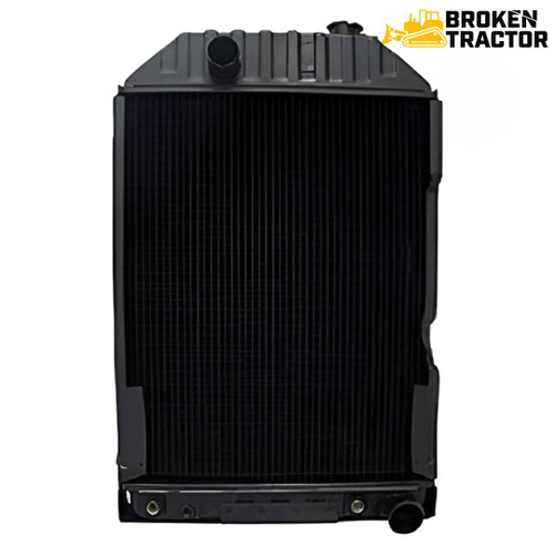 Ford 750, 7500, 755, 755A, 755B Backhoe Radiator -- E9NN8005BA | Broken Tractor