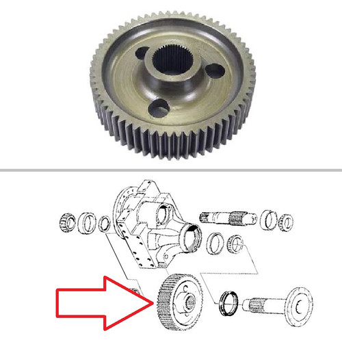 komatsu dozer gear bearing