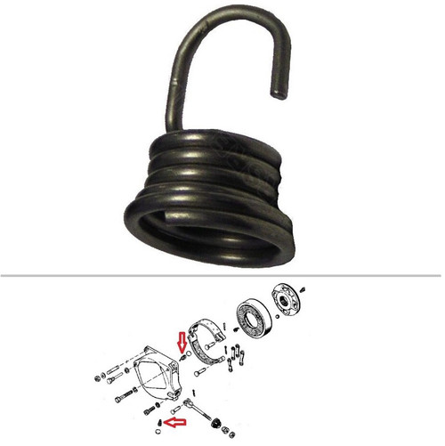 Case 480D, 580D Backhoe Brake Package Kit (2) Master Cylinders, (2