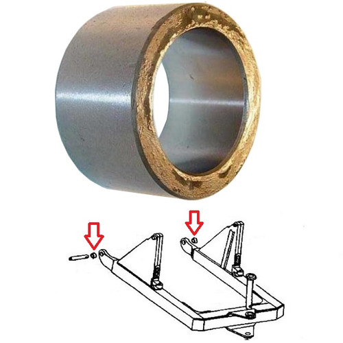 John Deere Dozer C-Frame Rear Bushing 450, 450B, 450C, 450D, 450E, 550, 550B -- U16875