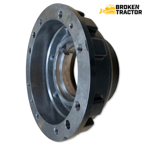 Case Backhoe 4WD Front Axle Front Wheel Hub 480E, 480E LL, 480F, 480F LL, 580K, 580SE, 580SK, 590, 590SL, 590SL Series 2, 584E, 585E, 586E -- K395123