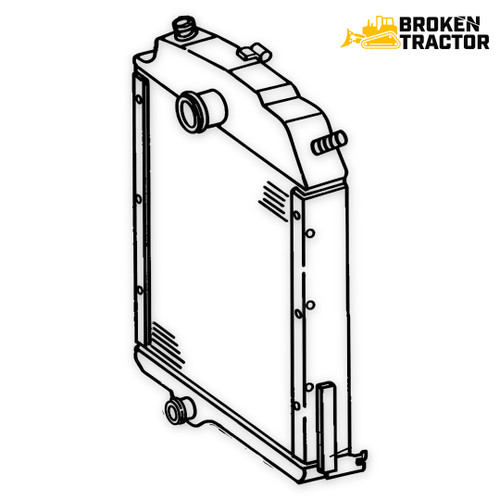 Radiator for John Deere Tractor 4040, 4040S