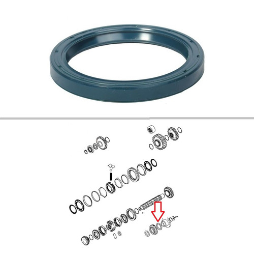 Case Backhoe Oil Seal 580L, 580 Super L, 590 Super L, 570LXT -- 181123A1