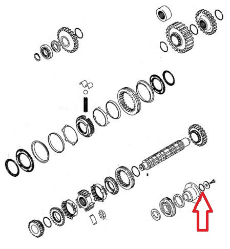 Case Backhoe Transmission ORing 181144A1