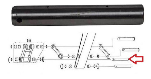 John Deere Excavator Bucket to H-Link Pin 180GLC, 200CLC, 200DLC, 225CLC, 225DLC -- 3088580