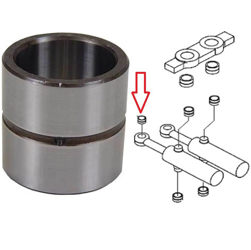 John Deere Backhoe Swing  Cylinder Rod Bushing 310E, 310G, 310J, 310K, 310SE, 310SG, 310SJ, 310SK, 410E, 410G, 410J, 410K -- H180402