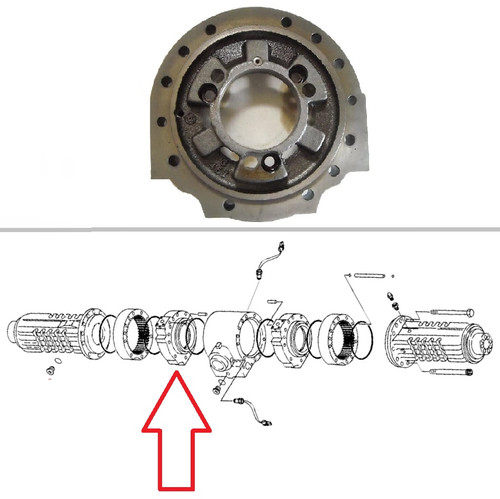 チェンジングレバー　ビッグトレーラー　ビッグバン Right Hand Brake Housing | Broken Tractor | 190457A1