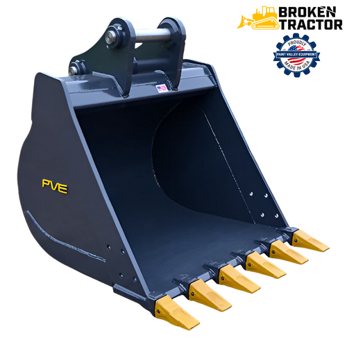 Komatsu Excavator 48" Bucket With 6 Teeth PC200, etc.Excavators 40000 to 50000 lbs -- PV546 Komatsu Excavator 48" Bucket With 6 Teeth PC200, etc.Excavators 40000 to 50000 lbs -- PV546