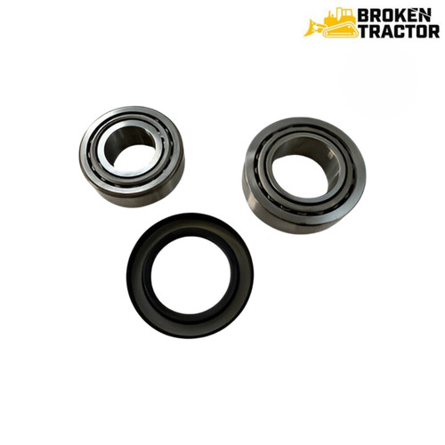Case-580B-Backhoe-Front-Wheel-Bearing-Kit-Components