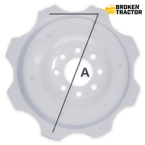 30" Rear Wheel Center Disc for Ford Tractor 4000, 4600, 5000, 5600, 6600