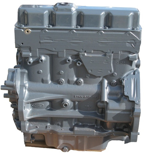 New Holland Tractor Rebuilt Engine Long Block (Ford 268, 304 Genesis 4-Cyl. Non-Turbo Diesel) -- FD-304GNE-LB | Broken Tractor